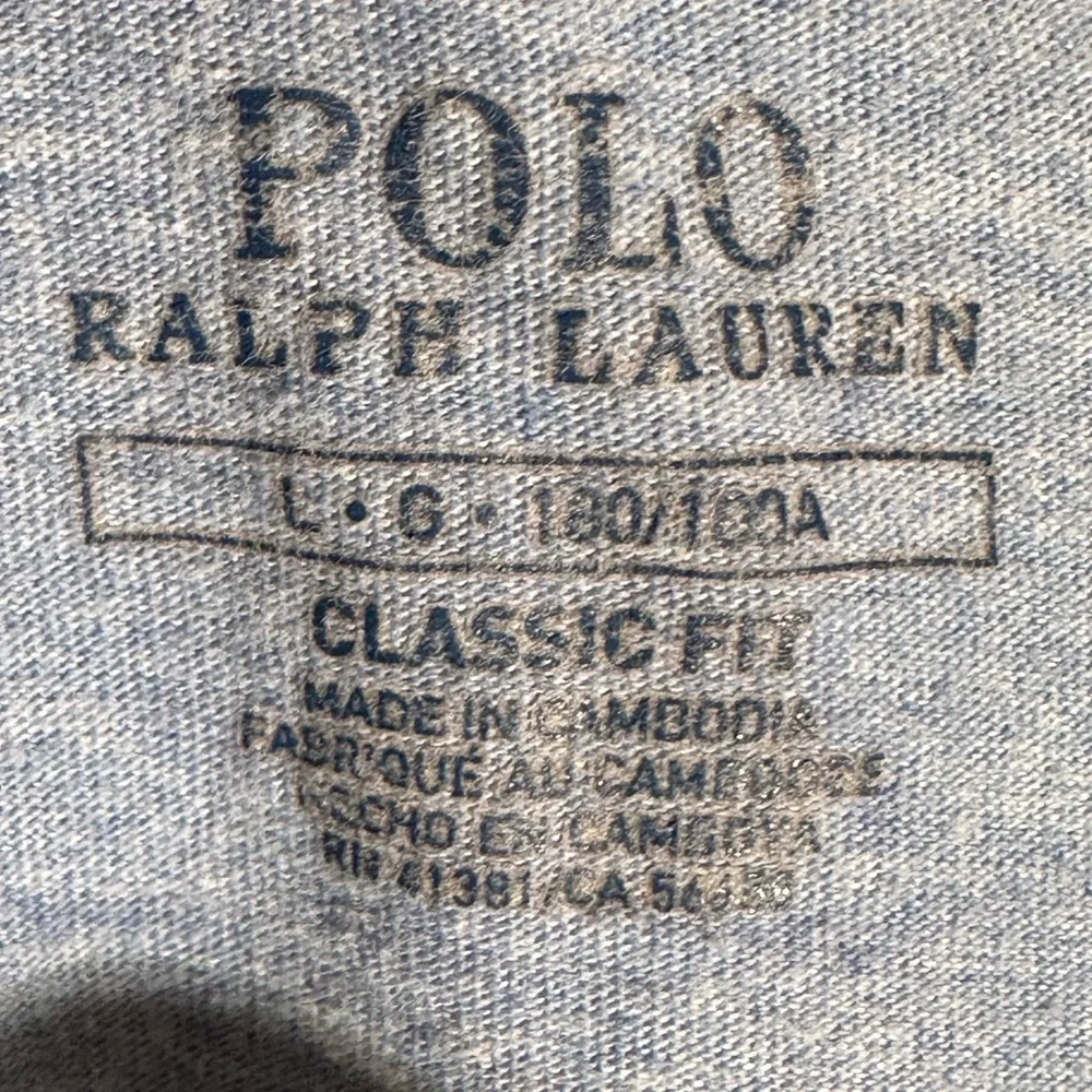 Polo Ralph Lauren Light Blue V‑Neck Tee Men’s Large